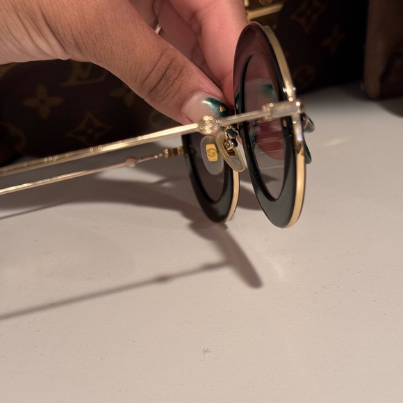 gucci acetate round sunglasses - Picture 4 of 7